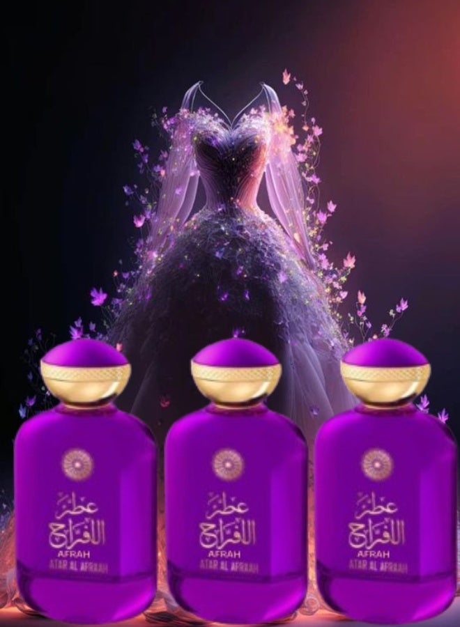 افراح  3 قطع عطر الفراح 100مل - Image 1